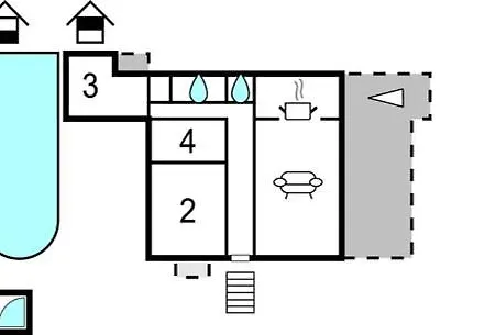 Будинок відпочинку In With House Sea View *